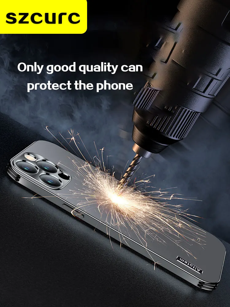 Tanie Dla IPhone 14 Pro Max Etui Na Telefon, Nowy Ultra Cienki Luksusowy Sens. IPhone 13 12 11 Antypoślizgowa Matowa Ochronna Torba Na Telefon Komórkowy