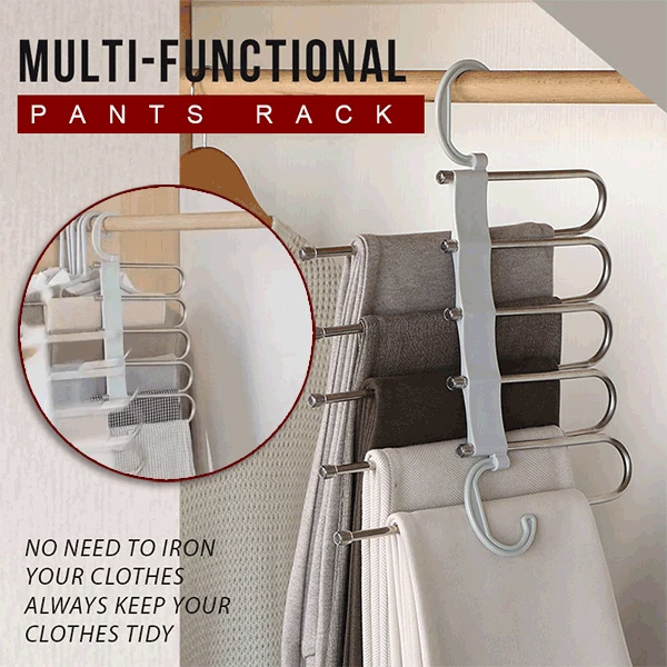 

Adjustable Closet Organizer Wardrobe Rack Space Saving Kitchen Decorative Shelves Cabinet Holders Clothes Storage Rack Bedroom