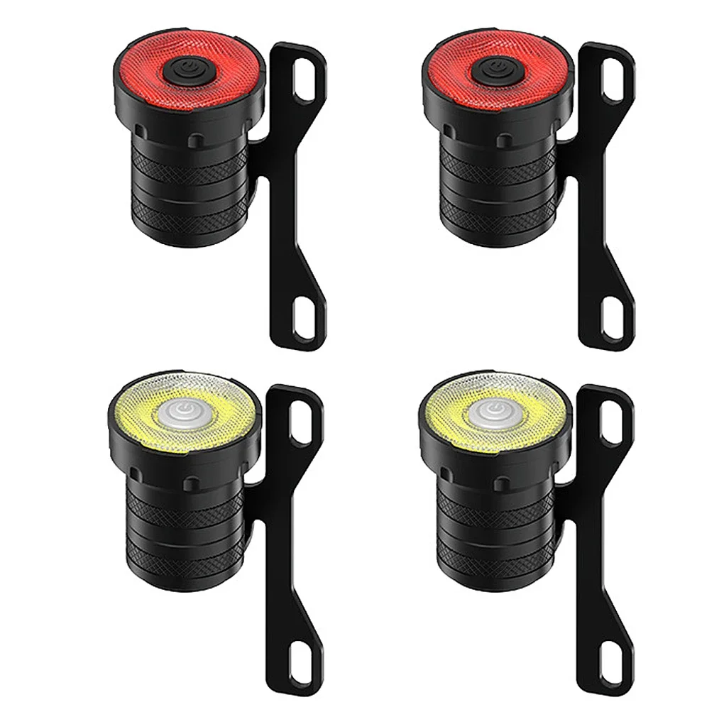 

Replacement Mode Rear Of 5 Wheel Lights Taillight Warning Skateboard Outdoor Sport 4 Lamp Automatic Smart Front Pack