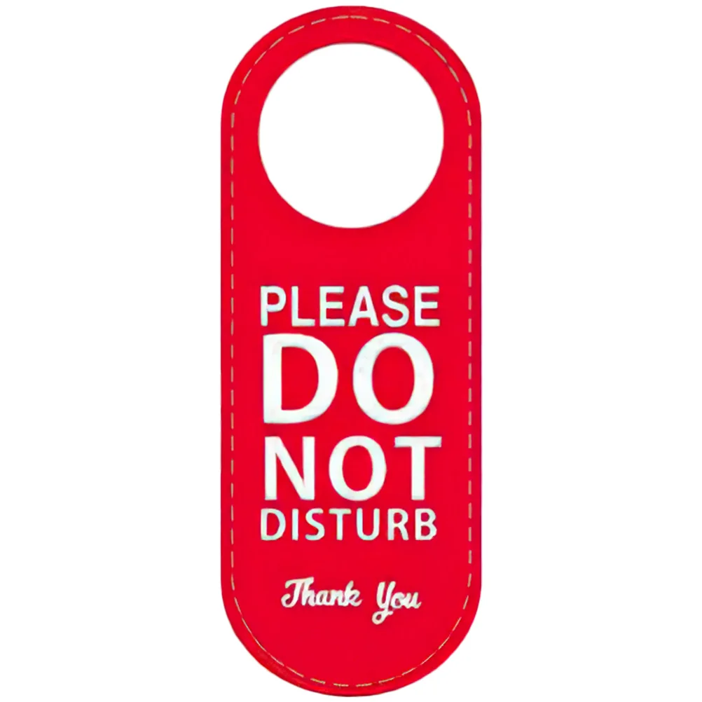 

Door Sign Office Do Not Disturb Signs Hanger Knock Please Privacy Tag Bedroom Hanging Conference Offices Hotel Quiet Be