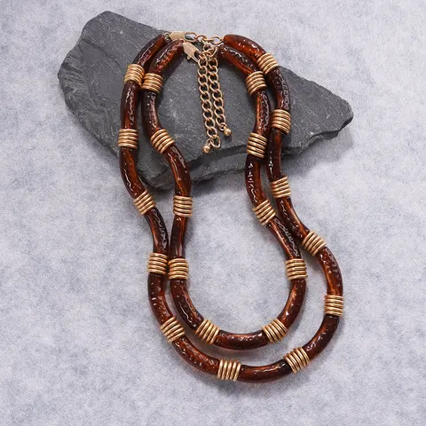 WEALTHYBOO Двухслойные бусины для ожерелья и браслета