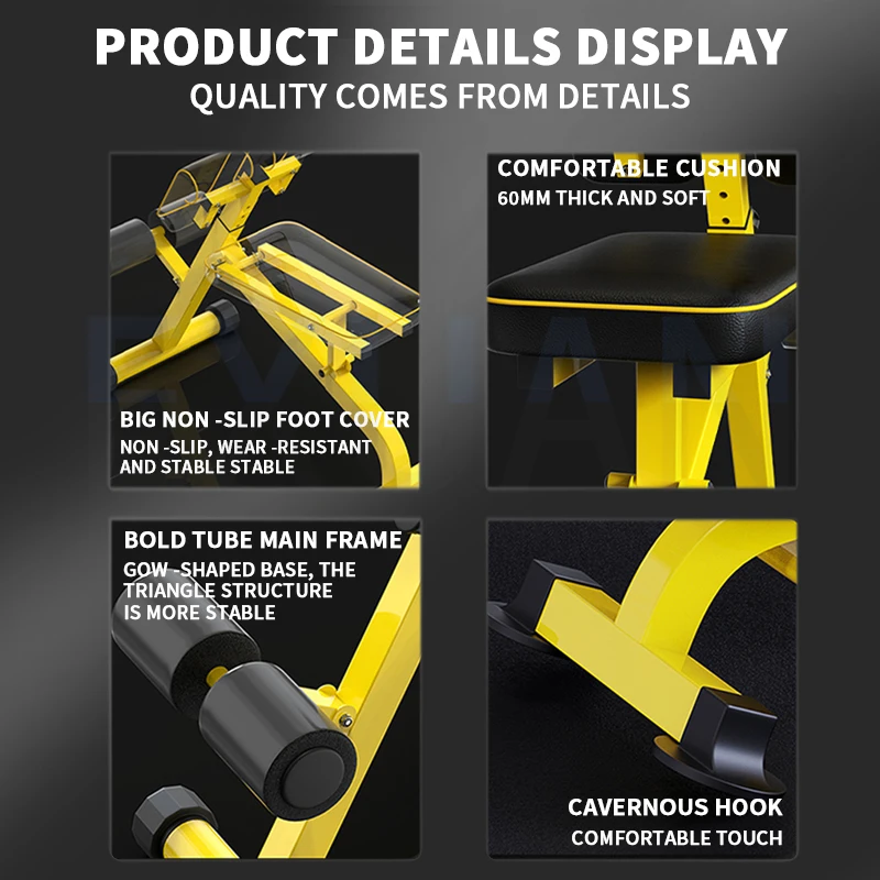 Многофункциональная Складная римская гантеля табурет для домашнего фитнеса