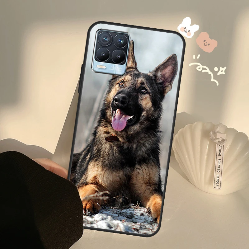 Чехол для немецкой овчарки OnePlus 10 Pro 9 8T Nord2 9R чехол Realme GT 2 7 8 Neo2 9i 8i C21