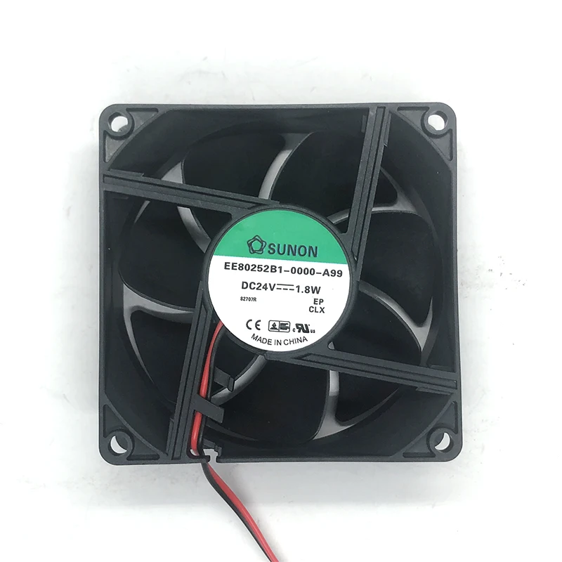 

New original EE80252B1-0000-A99 8025 8CM 24V 1.8W 2-wire silent inverter fan