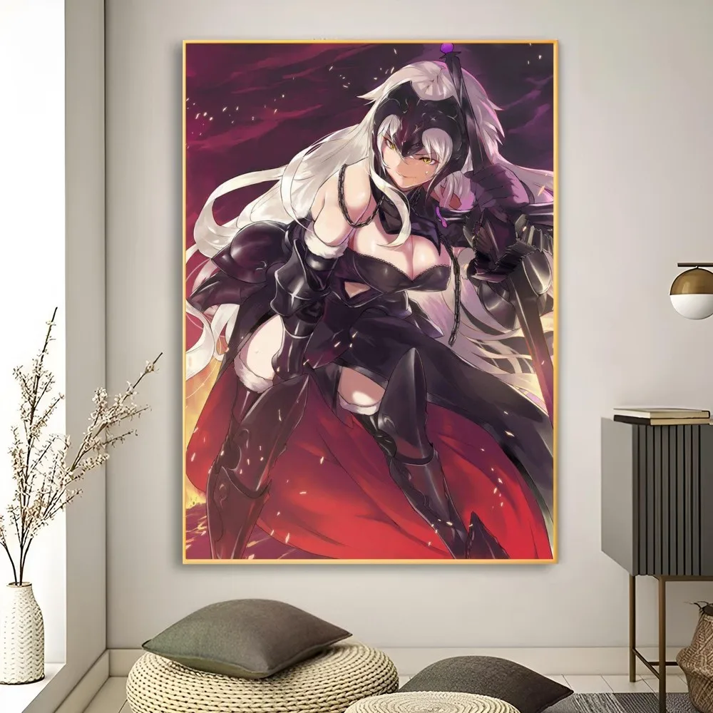 Плакат F-Fate J-выполненный в стиле дуги наклейки декор для игровой комнаты подарки