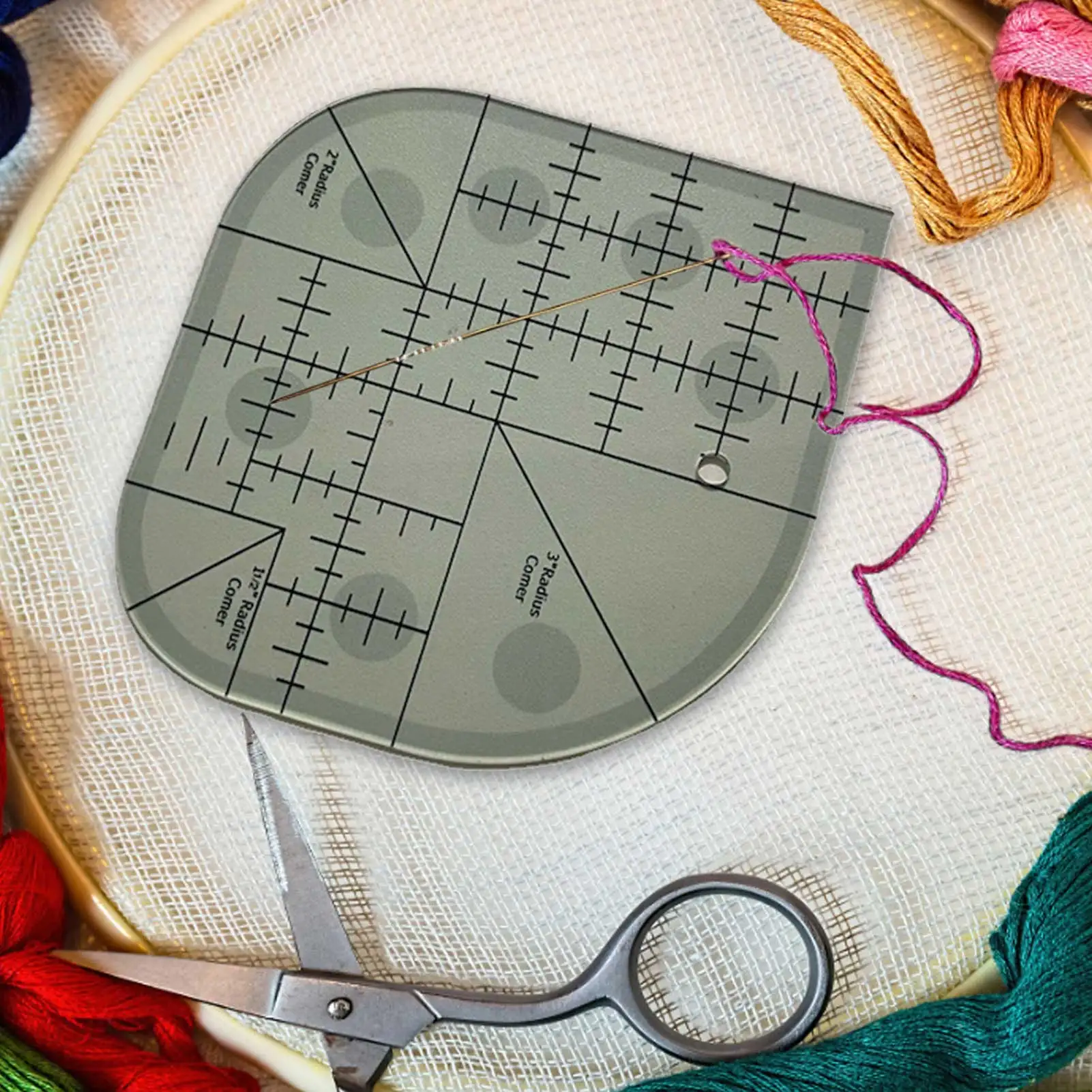 Строчка Офисная школьная строчка для шитья вырезания ткани прочный акриловый