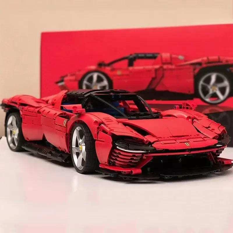 

Модель суперкара Daytona SP3, 2023, технический конструктор, кирпичи, игрушки для детей, мальчиков и девочек, рождественские подарки на день рождения