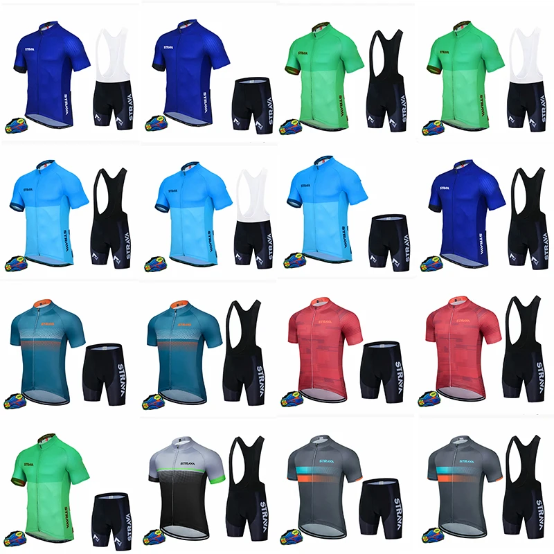 

STRAVA OEM Sport Wear Breathable Custom Design Women Team Bike Clothes Manufacturer Bicycle Clothing Cycle Jersey Cycling Set
