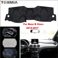 car dashboard dash mat anti sun pad cover for benz b class 2012 2017 anti slip dashboard pad insulation mat