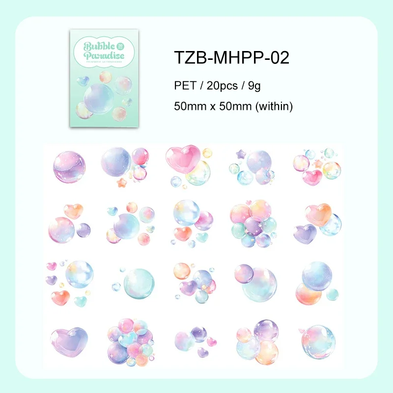 

Jianwu Dream Bubble Series наклейки