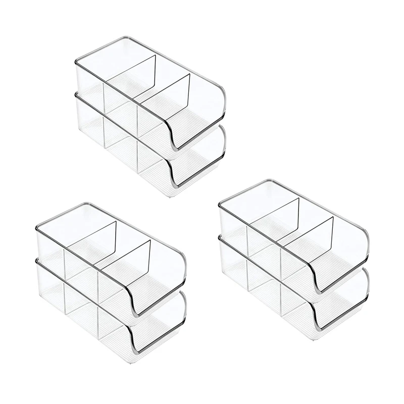 

6Pcs Food Packet Kitchen Storage Organizer - Holds Spice Pouches, Dressing Mixes In Pantry, Cabinets Or Countertop