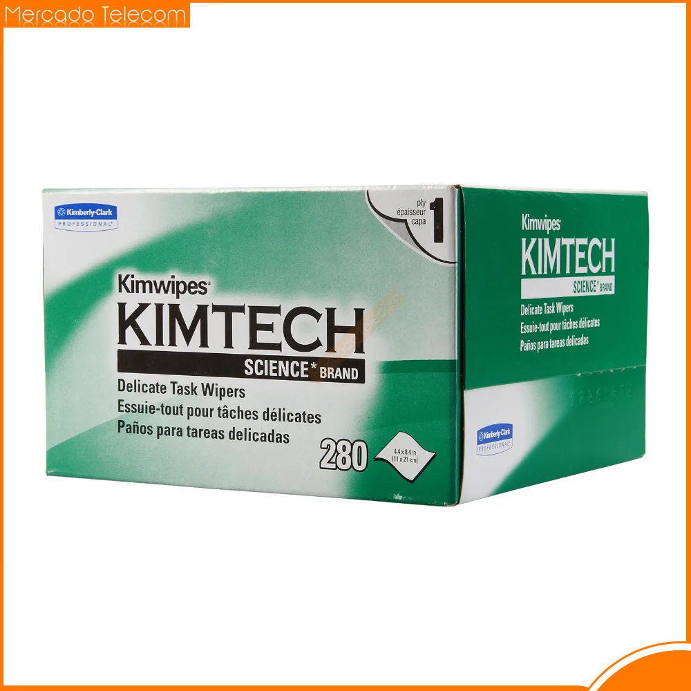 

10pcs/lot 210 x 110mm Kimtech Kimwipes Delicate Task Wipes 280 Pieces Per Box For Optical Components