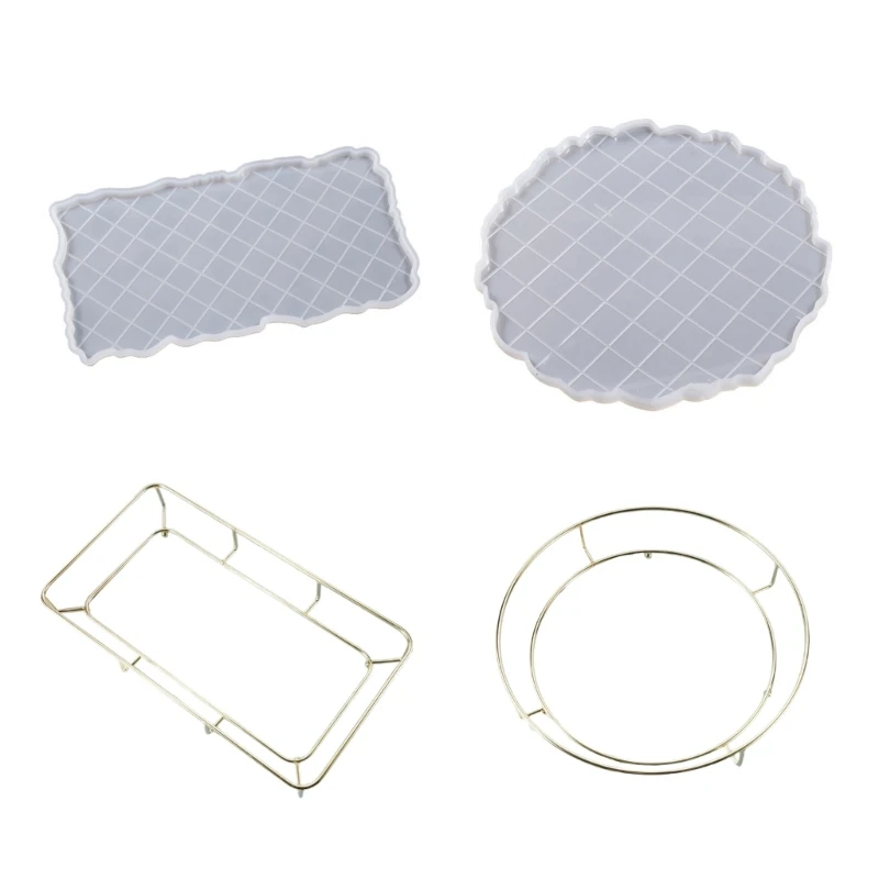 

Serving Board Silicone Resin Tray Mold Checkerboard Pattern Epoxy Molds