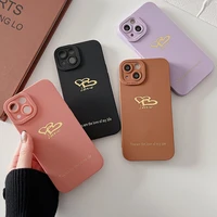 love heart camera protection phone case for iphone 13 12 mini 11 pro max xs max xr x 7 8 plus se 2020 silicone soft back cover