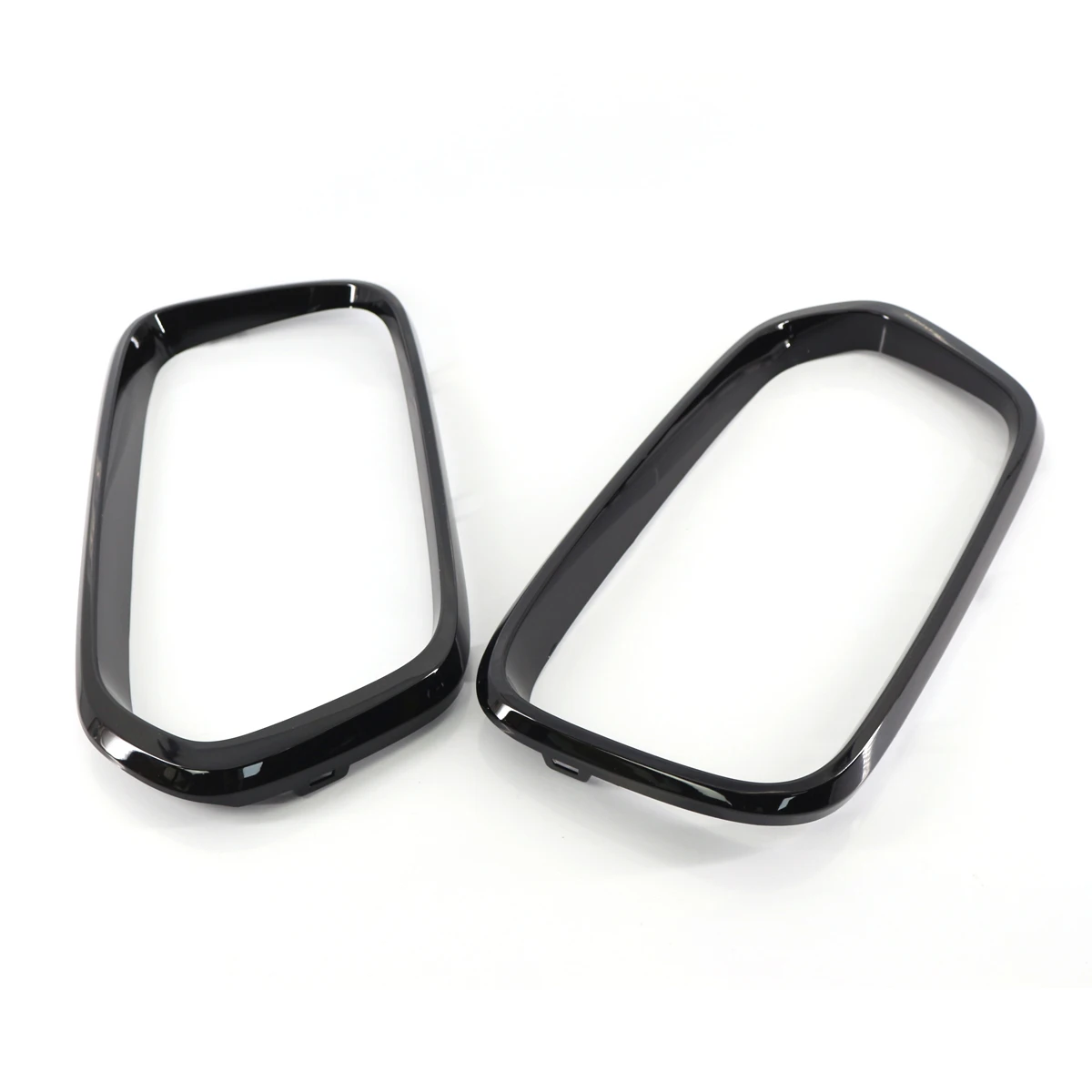 

Fit For BMW F39 X2 2018-2021 Gloss Black Car Front Bumper Grill Frame Trim
