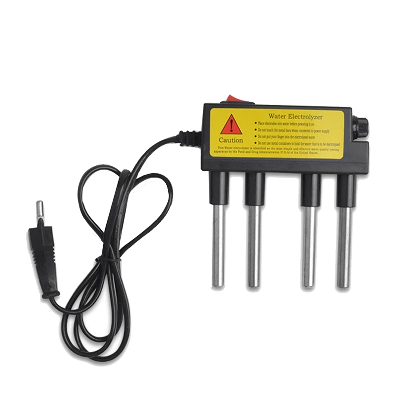 

1 Piece Water Quality Tester Electrolyzer Electrolytic Iron Bar Electrolyzer Fast Water Quality Testing,EU Plug