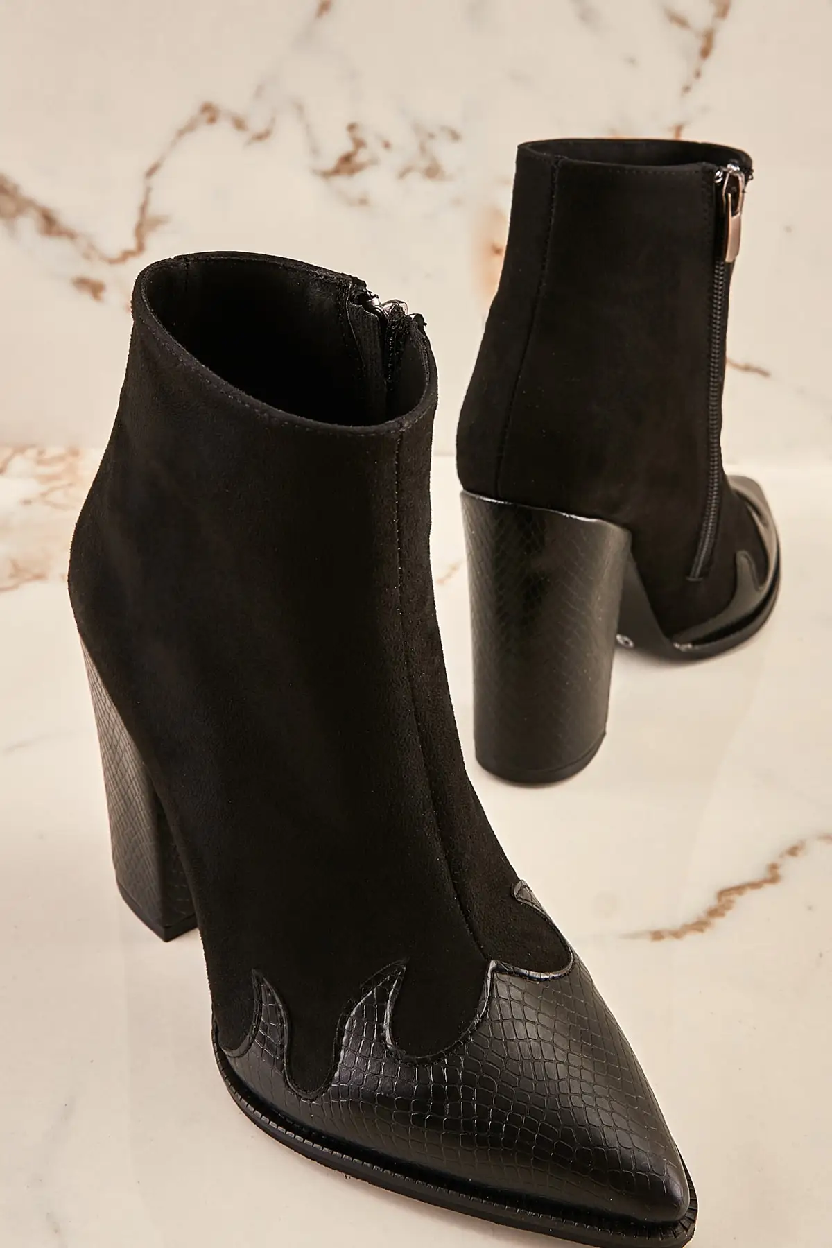 Bambi/черные женские ботинки и K05753100 |