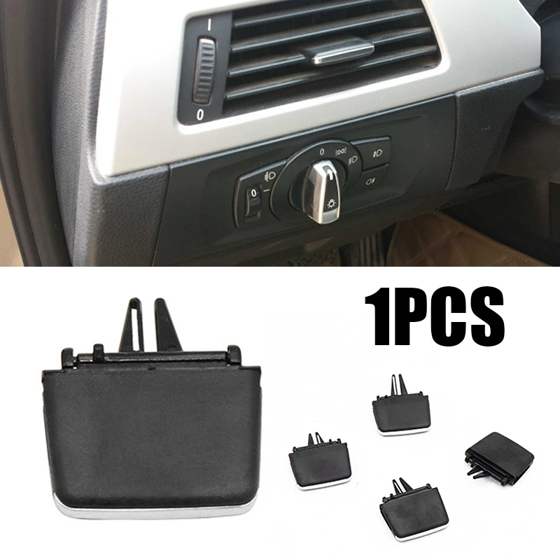 

1pc Car Interior Accessories Front / Rear Center A/C Air Conditioning Vent Outlet Tab Clip Repair Kit For BMW E90 / E91 / E92