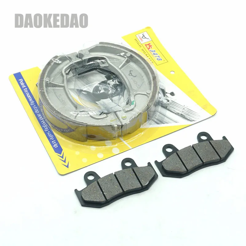 

Комплект передних задних тормозных колодок и обуви для Honda CB223S 2008-2016 FTR223 FTR 223 2000-2005 2007-2016