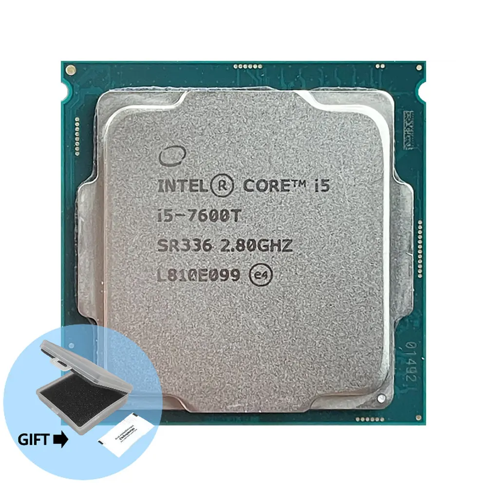 

Процесintel I5 7600T ,рассеянные детали, бесплатная Сор 2,8 ГГц, ный хъемный LGA 1151