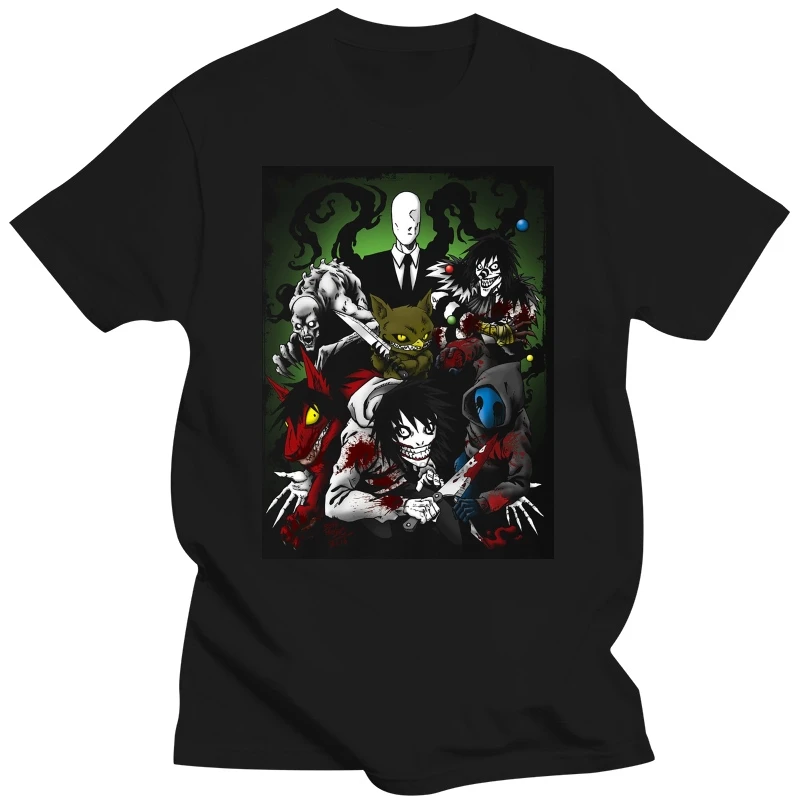 Семейная футболка Creepypasta - напрямую от Stockist модные стильные мужские футболки из