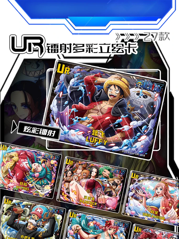 One Piece 2024 Коллекционная серия hanboa Cock Monkey D. Luffy Roronoa Zoro новая игра карточка Коллекция