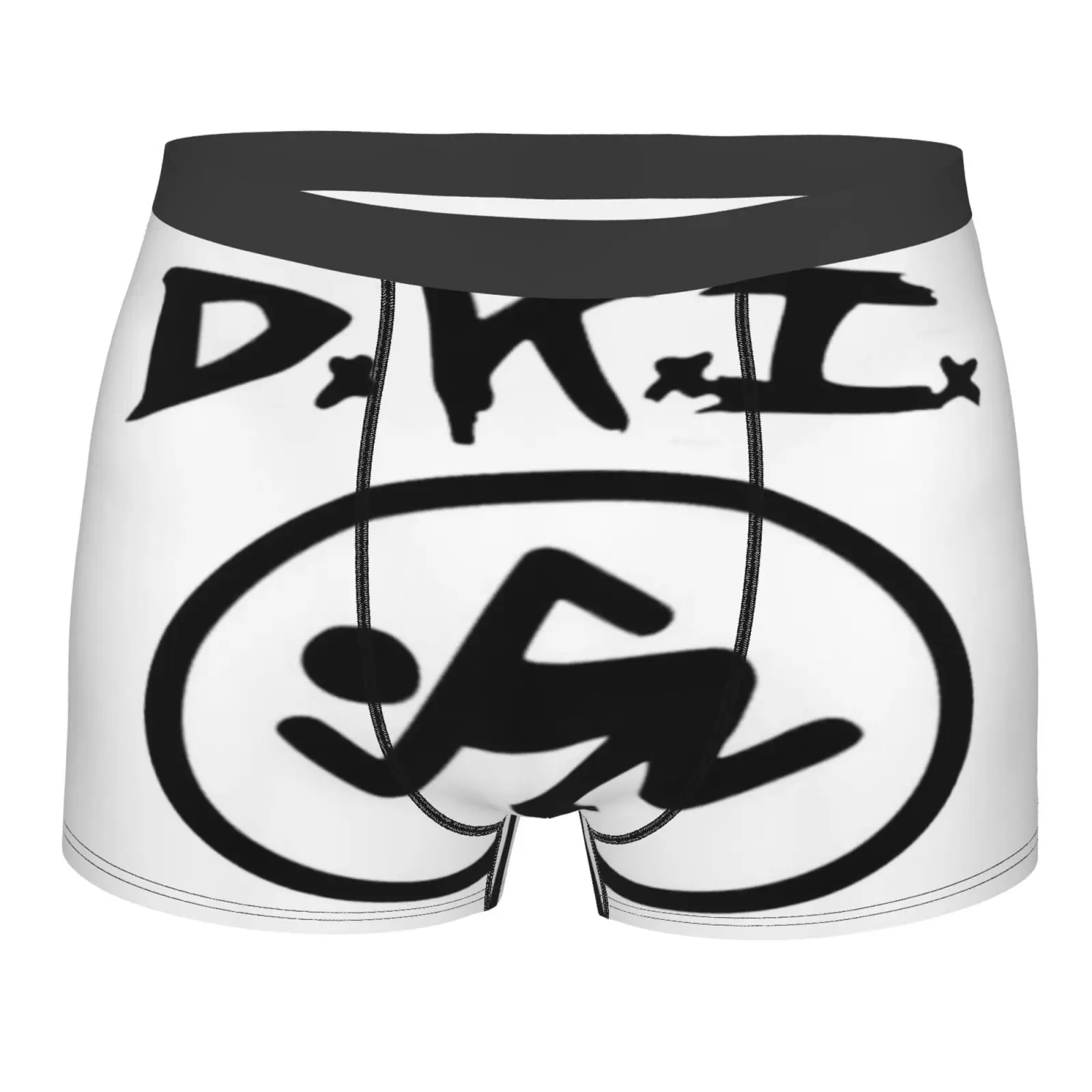 

D.R.I 708 Underwear Men High Waisted Women Men's Underwear Mens Sexy Long Leg Men Woman Print Teen Boy Calcinha Boxer Feminina