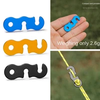 10pcs adjustable camping tent cord rope buckle s type tensioners fastener kit outdoor camping tents securing accessories