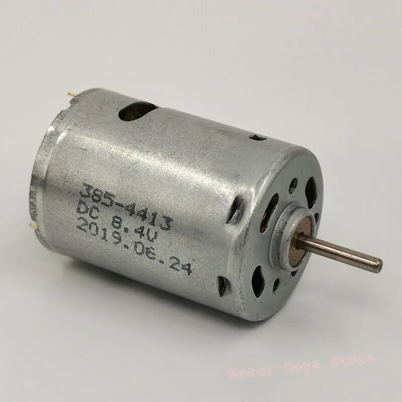 

Micro RS-385-4413 Motor DC6V 7.4V 9V 32800RPM High Speed Large Torque Mini Engine with Cooling Hole long Shaft DIY Car Toy Model