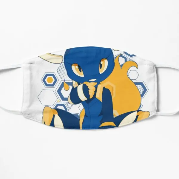 

E621 Esix Unisex T Shirt Flat Printing Face Mask Accessories Cartoon Haze Windproof Washable Breath Cotton Anti Dust Sport