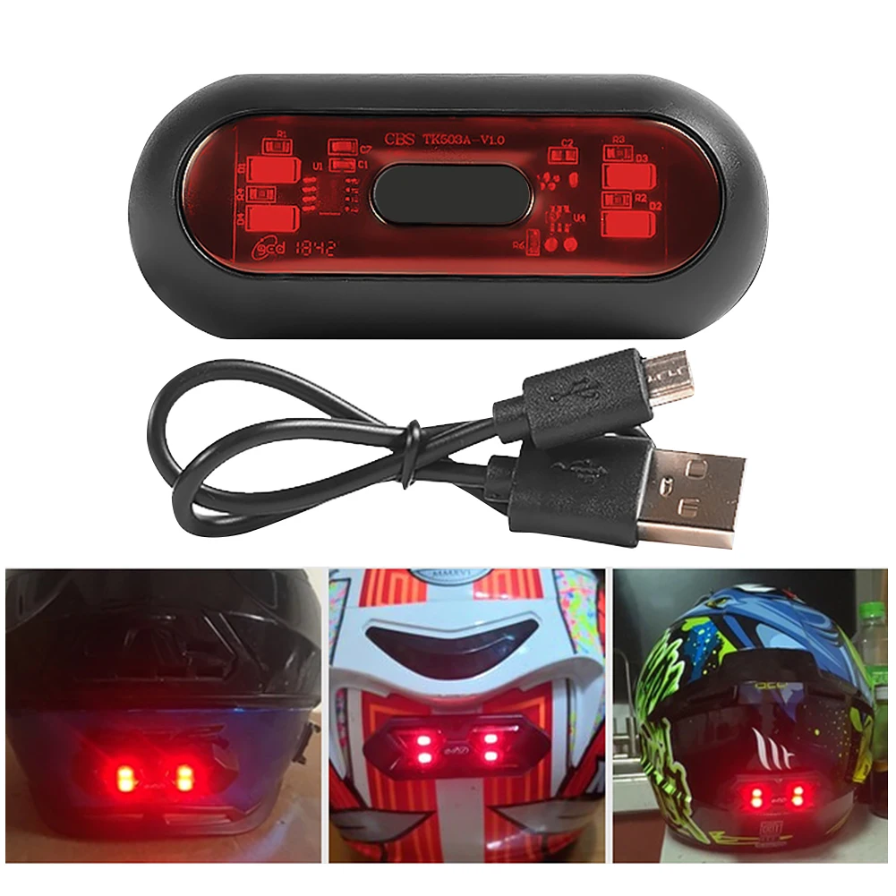 

Лампа для мотоциклетного шлема, USB-зарядка