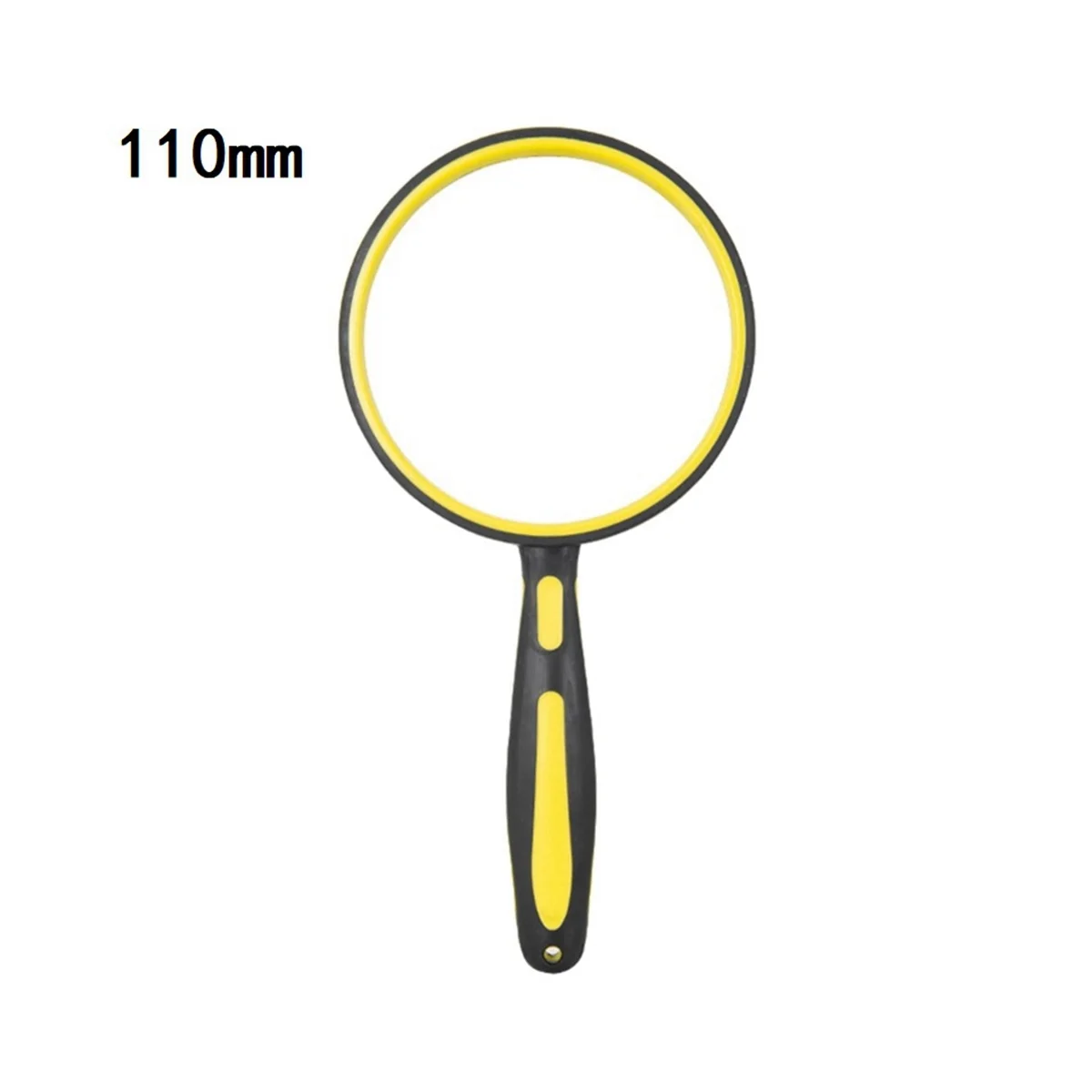 Портативное желтое увеличительное стекло диаметром 110 мм подходит для чтения