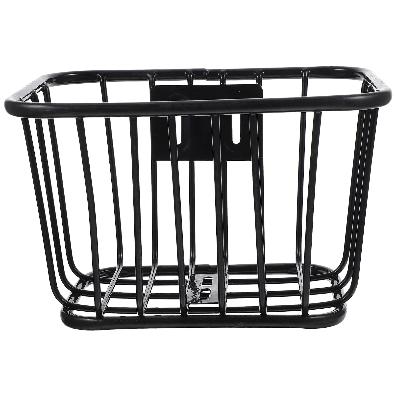 

Iron Bike Basket Accessories Kids Bicycle Wire Baskets Detachable Scooter Front Storage Handlebar Case Girls Cycling