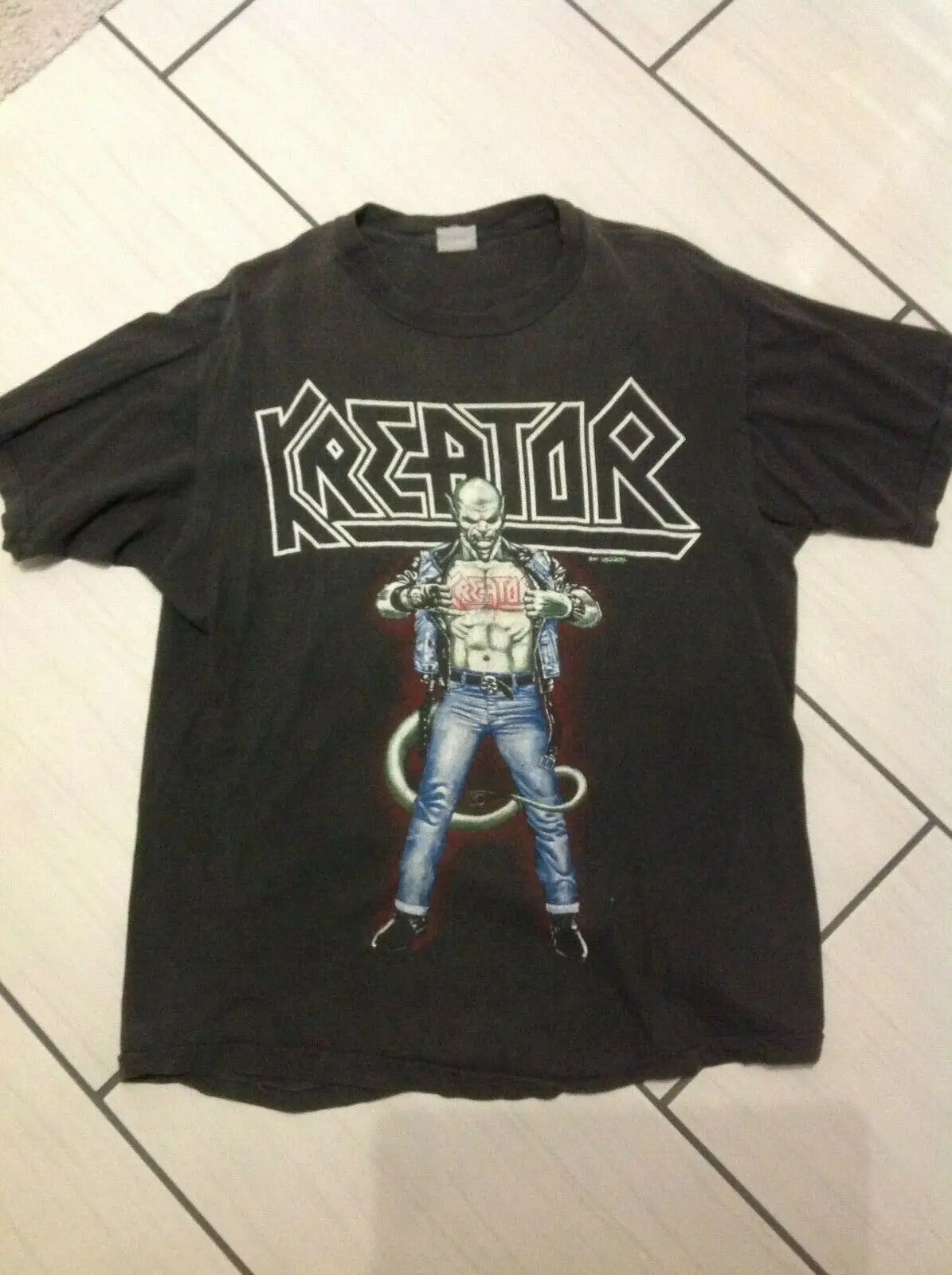 Футболка Kreator World Tour 1987