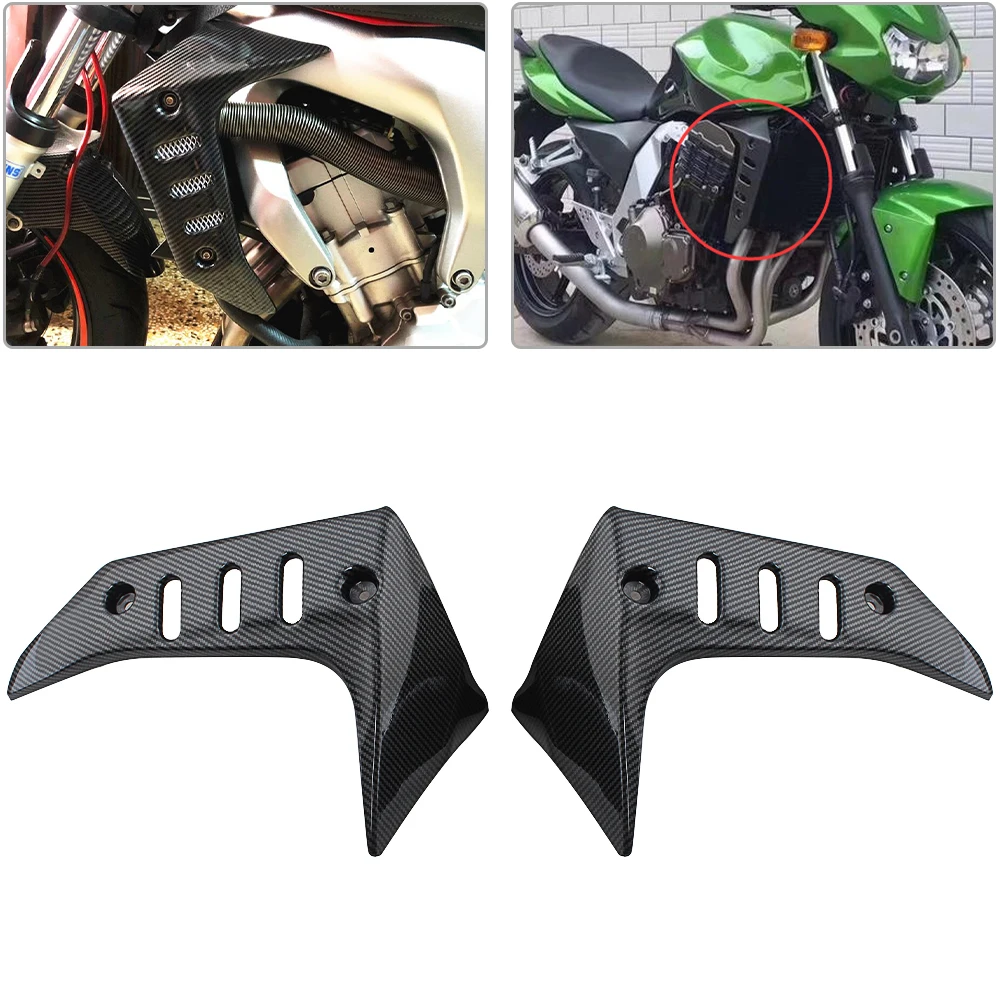 Обтекатель мотоцикла боковая крышка панель радиатора с прорезями для Kawasaki Z750 Z 750