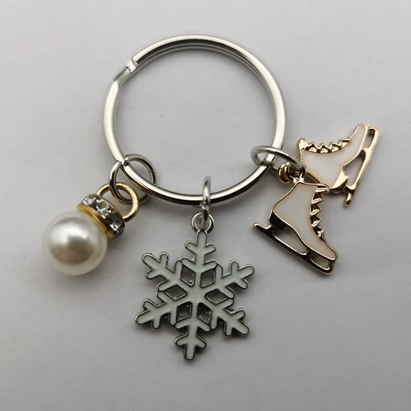 Модный спортивный Брелок очаровательный брелок для зимних видов спорта балета с