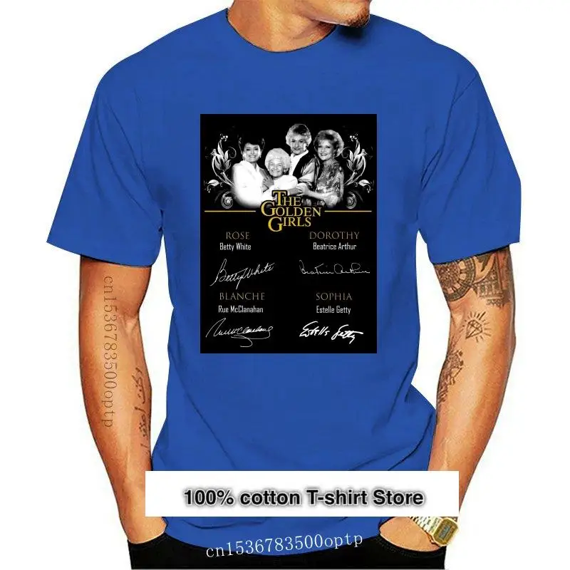 

Nuevo The Golden Girls miembros camiseta firmada