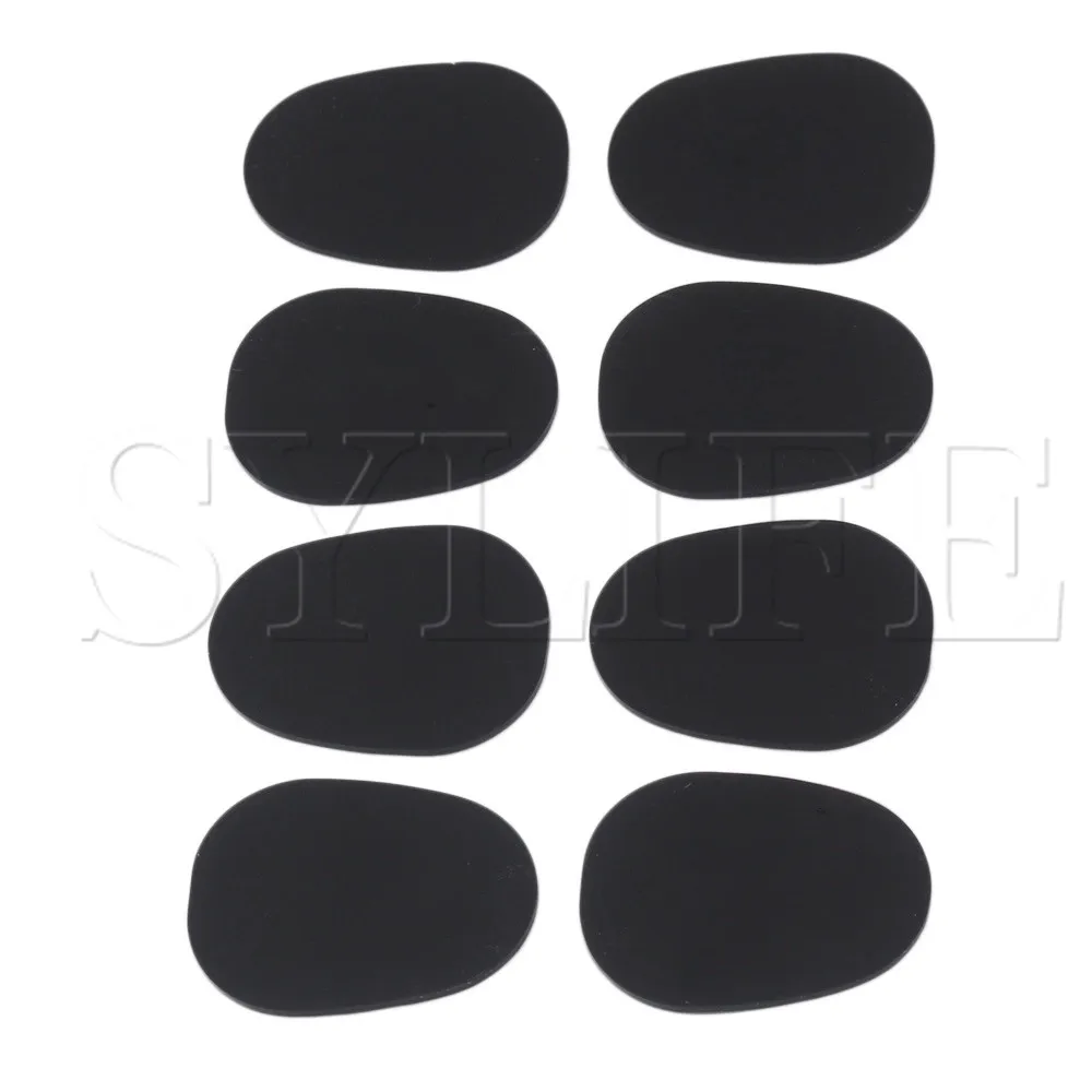 

8 Alto/Tenor Saxophone Mouthpiece patches pads black