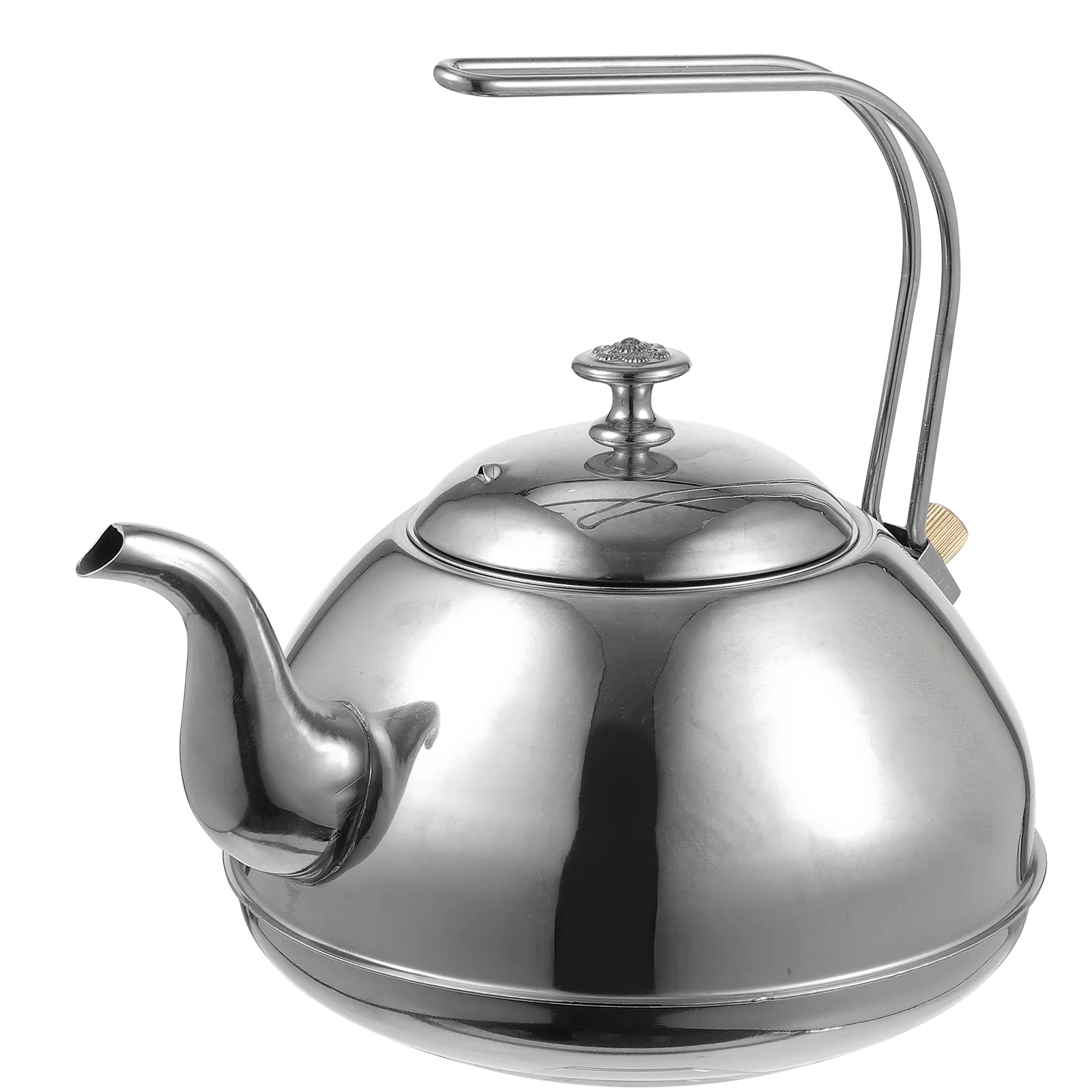 

Pot Stainless Steel Stove Teapot Teakettle Top Home Gas Durable Boiling Metal Strainer