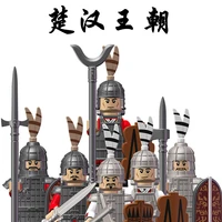 chu han empire dynasty wars building blocks figures ancient soldiers army medieval accessories moc bricks toys for children