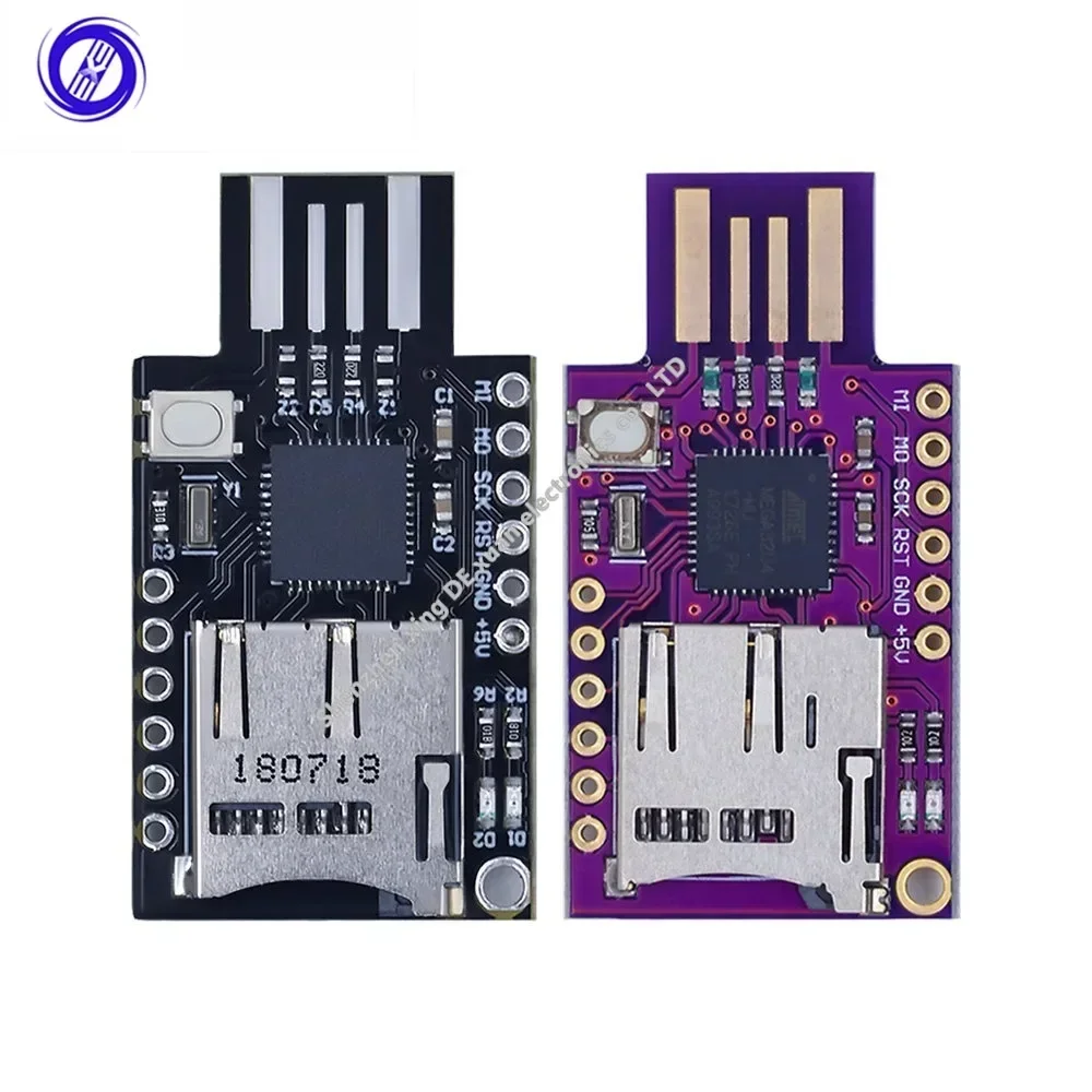 Фото CJMCU-ВЕРТУАЛЬНАЯ КЛАВИАТУРА BADUSB USB TF КЛАВИАТУРА ПАМЯТИ ATMEGA32U4 для Arduino №4