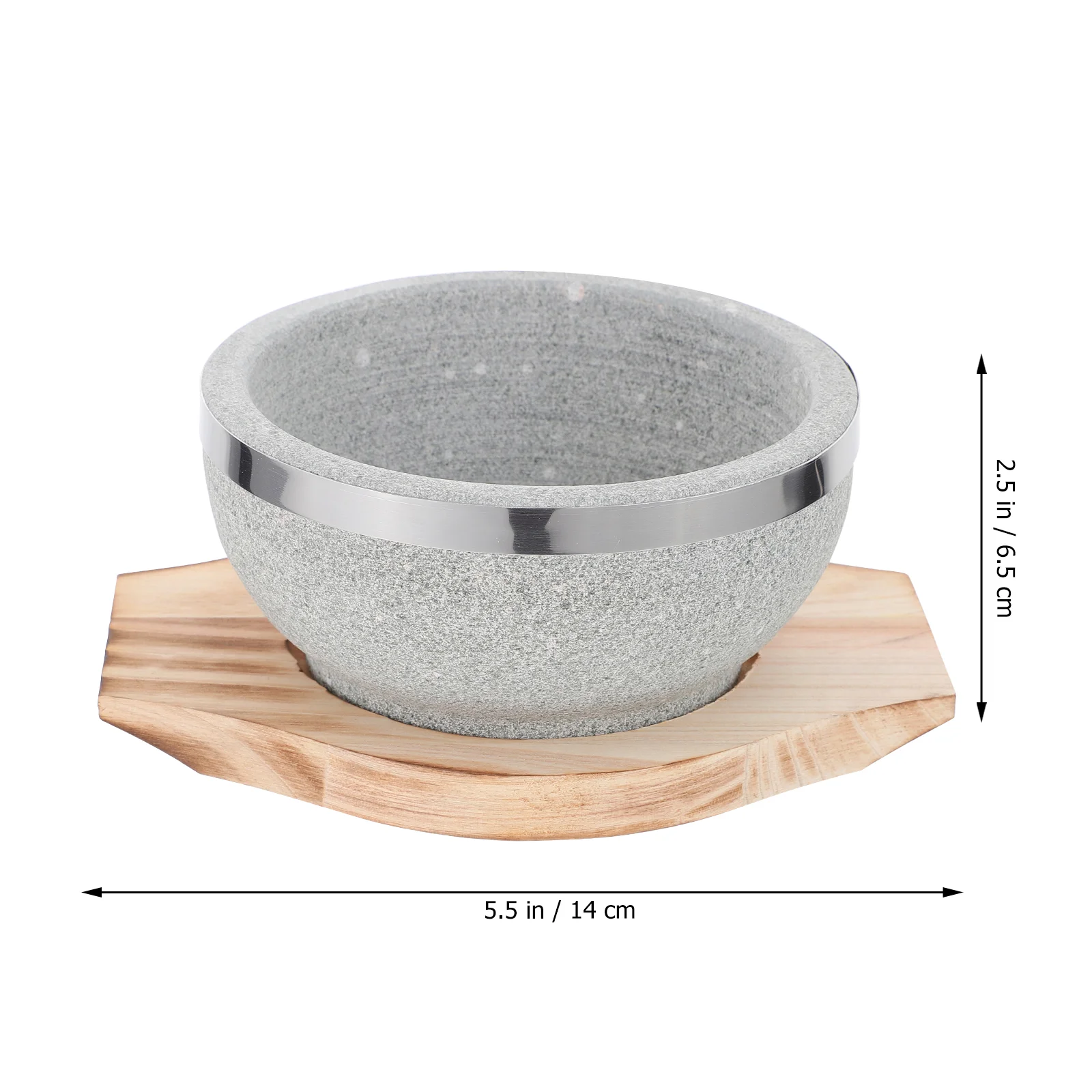 Посуда Каменная миска Бибимбап Чаши Кухонная утварь для корейского супа с