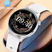 2022 new couple smart watch men women 1 2 inch mini full touch screen heart rate blood pressure bluetooth call smartwatch man