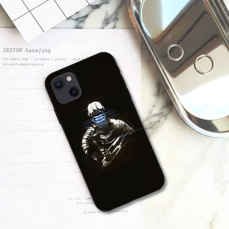 hot game dead space phone case for iphone 11 12 mini 13 pro xs max x 8 7 6s plus 5 se xr shell free global shipping