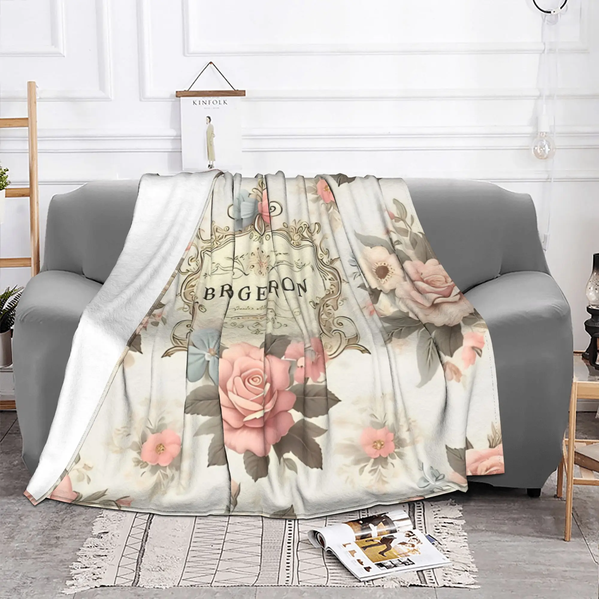 Одеяла Whimsical World Of Bridgerton Polin фланелевые весенне-осенние многофункциональные