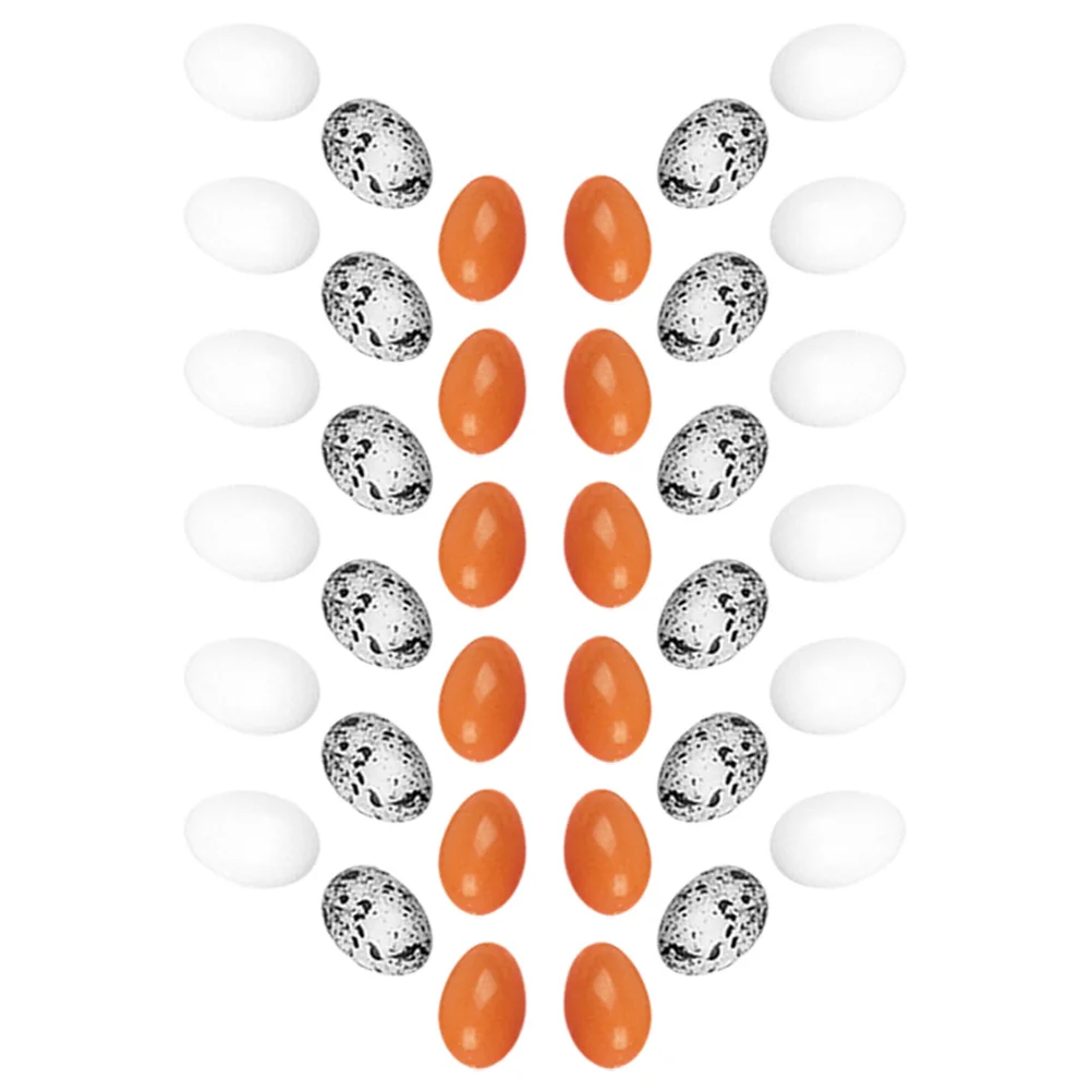 36 шт. DIY яйца конфетти имитация мини-игрушек миниатюрные модели микро пейзажная