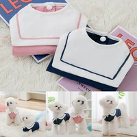 for puppy cotton print summer pet vest cat clothing dog clothes patchwork