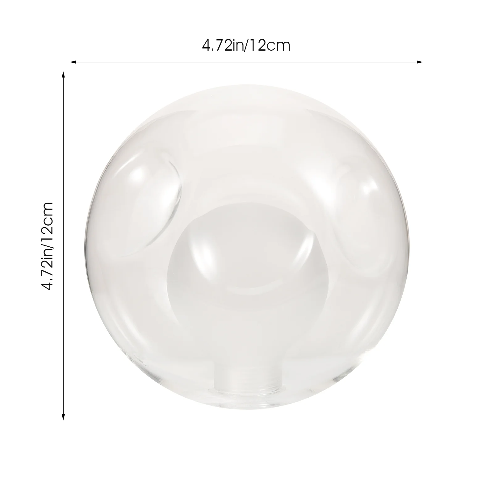 

Ball Glass Lampshade Lampshades Replacement Spherical Accessory Ceiling Decorative Modern Cover