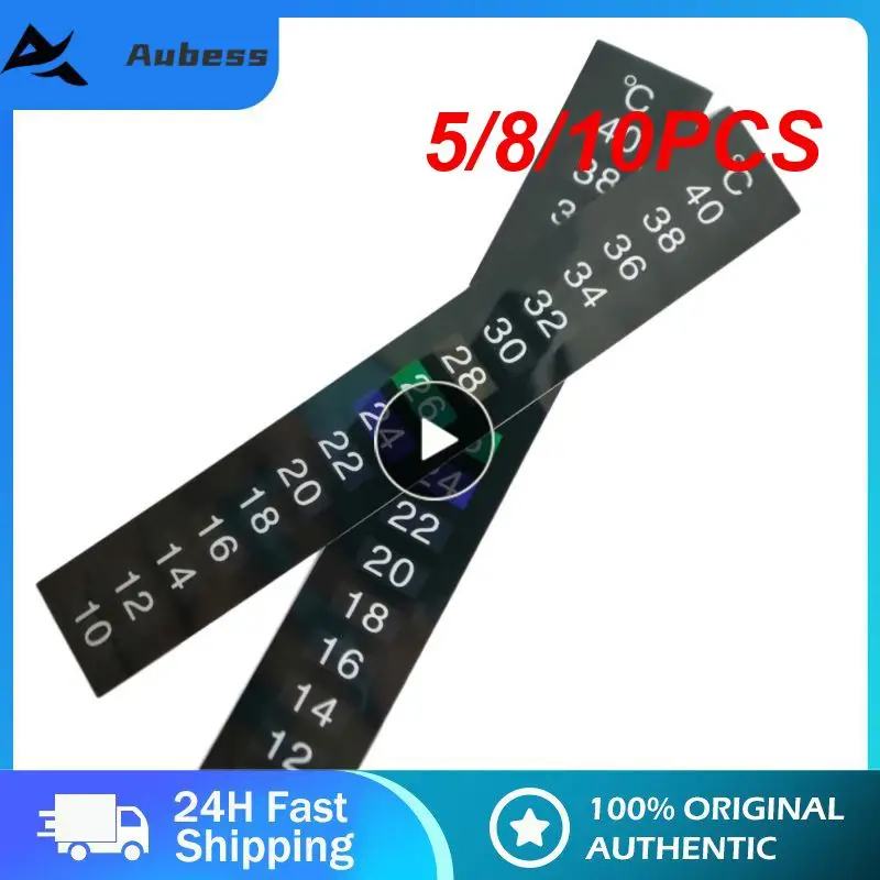

5/8/10PCS Temperature Control Aquarium Thermometer High Quality Temperature Measurement Stickers Durable