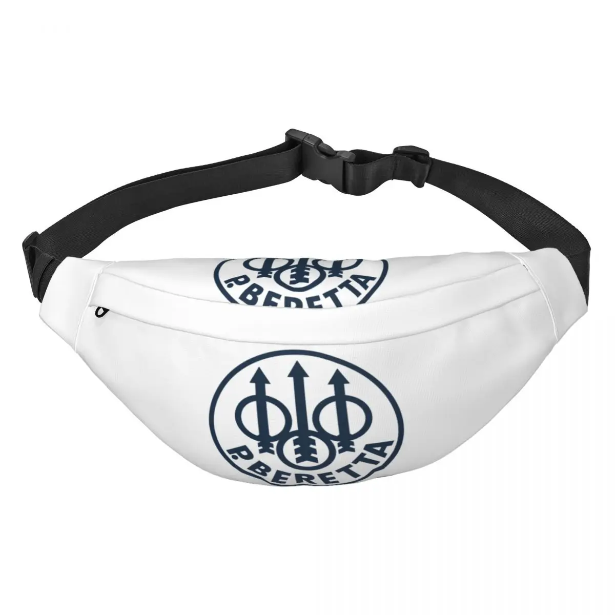 

Casual Beretta Logo Military Style Fanny Pack for Traveling Men Women Sling Crossbody Waist Bag Phone Money Pouch